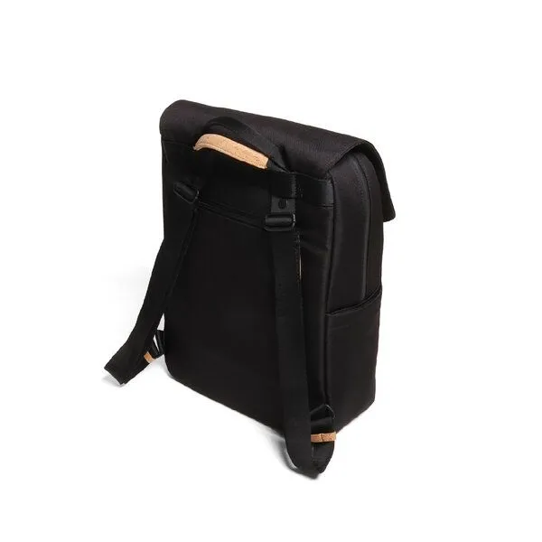 Sperling Sperling "Ready" 2-in-1 Rucksack mit Flap, Raven cream (schwarz), – Produktbild 3 von 4