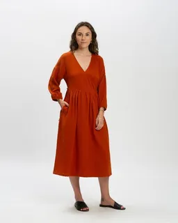 MATONA Matona Wickelkleid aus Musselin für Frauen / Muslin Dress – Produktbild 1 von 1