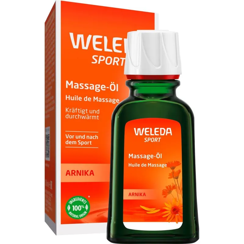 Weleda WELEDA Sport Massage-Öl Arnika 50 ml Öl – Produktbild 1 von 2