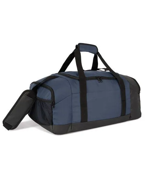 YTWOO YTWOO Recycelte Sporttasche mit doppelter Seitentasche, Navy, – Produktbild 2 von 4