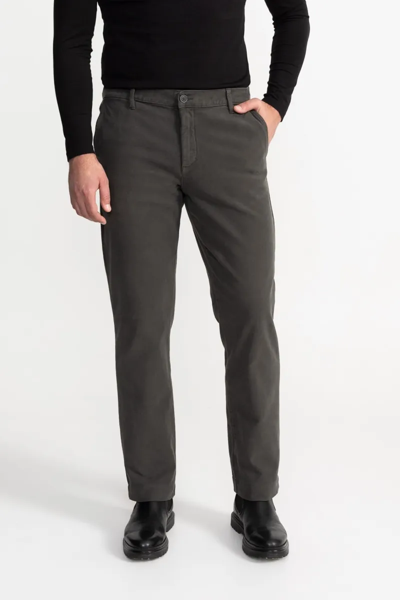 De IONESCU De IONESCU Herren vegan Hose Azuga, Olivgrün, – Produktbild 2 von 2
