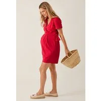 Boob Boob Kurzer Umstandsjumpsuit mit Stillfunktion, French red, – Produktbild 1 von 1
