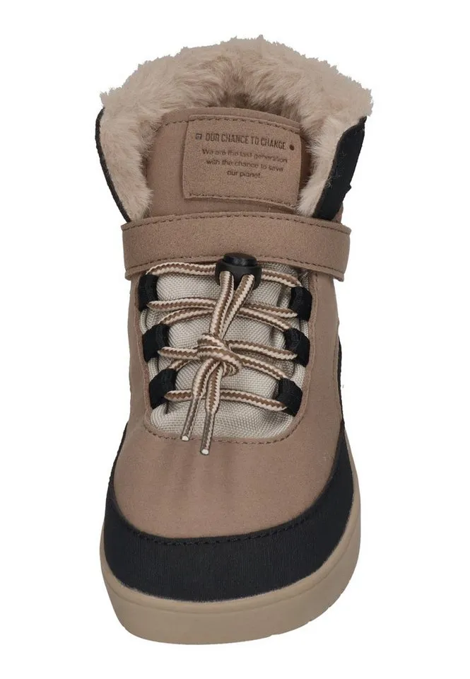 Muris BALTIC Junior Barfußschuh warm taupe, Braun, – Produktbild 3 von 5