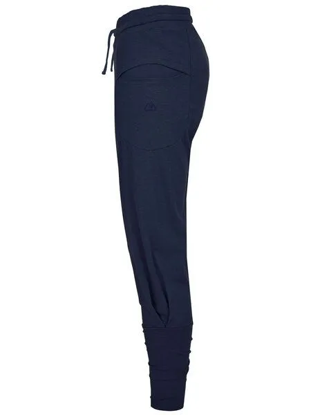 nice to meet me nice to meet me Baggy Pant Unisex mit TENCEL Lyocell und Bio-Baumwolle, Night blue, – Produktbild 2 von 3