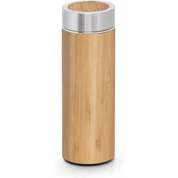 hi!dea™ hi!dea™ NATUREL. Isolierkanne aus Bambus und Edelstahl (90% recycelt) (430 mL) – Produktbild 1 von 1