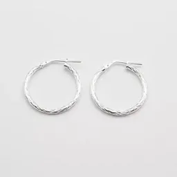 Jewelberry Jewelberry Kreole Shiny Hoop – Produktbild 1 von 1