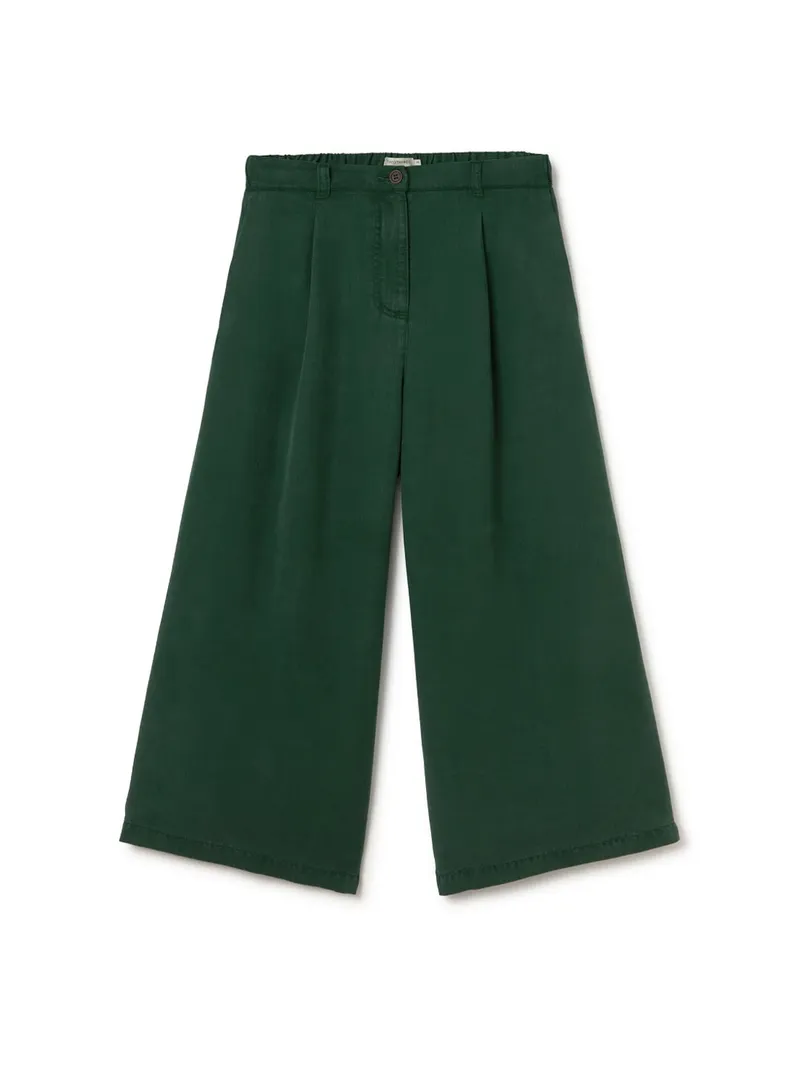 TWOTHIRDS TWOTHIRDS Damen vegan Hose Nanpu Garden Grün, Dunkelgrün, – Produktbild 2 von 2
