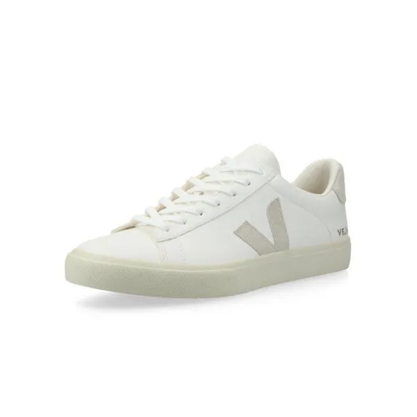 Veja Veja Sneaker Unisex - Campo Chromefree, Weiß/beige(weiß), – Produktbild 2 von 4