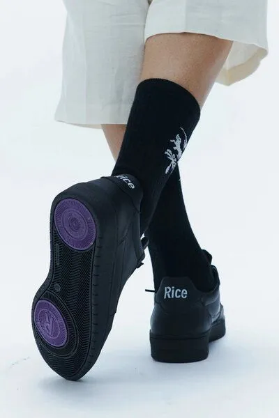 RICE RICE Socken AVY, Black, – Produktbild 4 von 4