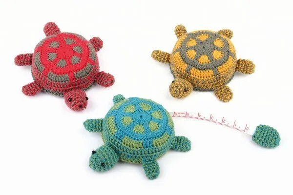 El Puente El Puente Maßband "Schildkröte" | Fair Trade & Handmade aus Vietnam, Mehrfarbig, – Produktbild 2 von 2