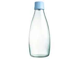 retap retap Trinkflasche 0,8 l aus Glas baby blue – Produktbild 1 von 1