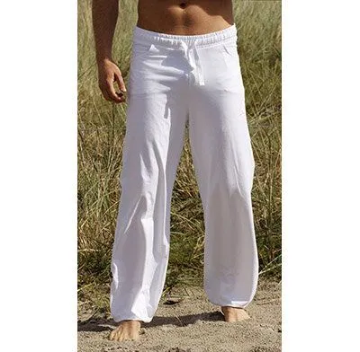 ESPARTO ESPARTO Yogahose Sitaara für Herren & Damen "Boyfriend Style", Schneeweiß, – Produktbild 2 von 4
