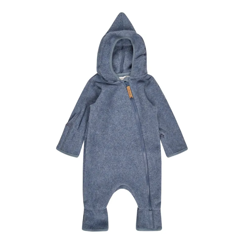 Sterntaler Sterntaler Safari Baumwollfleece-Overall, Blau, – Produktbild 1 von 3