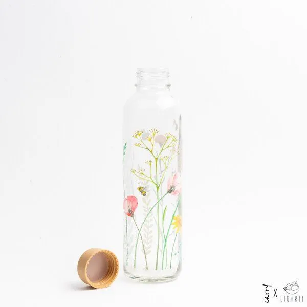 Carry Bottles Carry Bottles Glastrinkflasche 0.7l, Let the bees be, – Produktbild 2 von 3