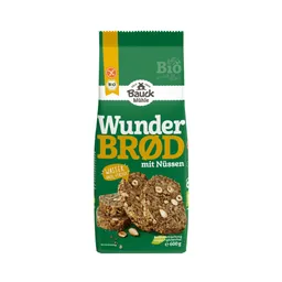 Bauckhof Bauckhof Brotbackmischung Wunderbrød mit Nüssen, glutenfrei – Produktbild 1 von 1