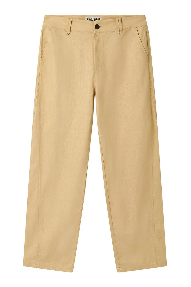 KOMODO KOMODO Herren vegan Hose Makulu Sand, Beige, – Produktbild 1 von 2