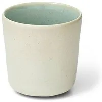 Econovo Econovo Keramik Becher Handgemacht | 300ml, Türkis-beige (blau), – Produktbild 1 von 1