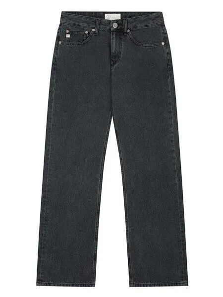 MUD Jeans MUD Jeans Jeans - Loose Jamie - aus Bio-Baumwolle, Used black (schwarz), – Produktbild 3 von 3