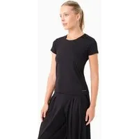 ORGANICATION ORGANICATION TATTUM | Sportliches T-Shirt aus recyceltem Polyamid, Black, – Produktbild 1 von 1