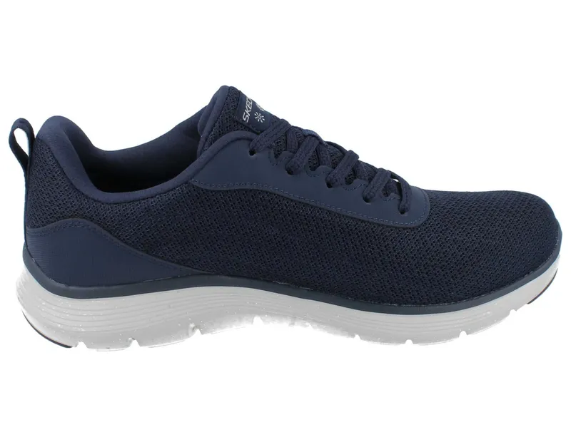 Skechers Skechers Flex Appeal Herren Schlupfsneaker blau navy Textil vegan - Slipper Vegan – Produktbild 4 von 5