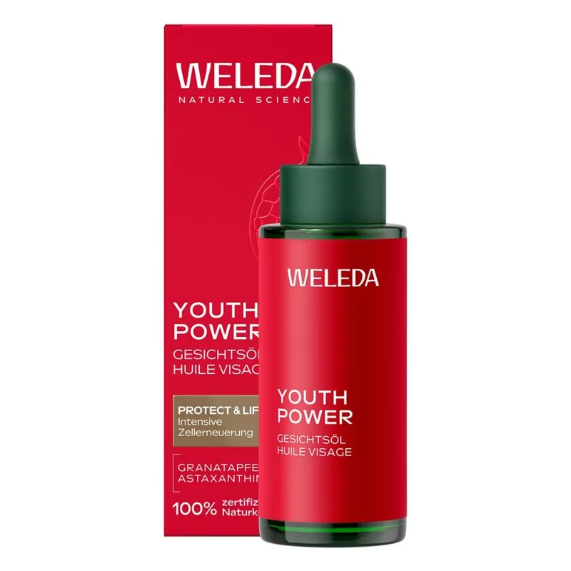 Weleda Weleda Youth Power Gesichtsöl Granatapfel – Produktbild 2 von 2