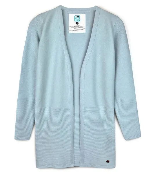 Gary Mash GARY MASH Cardigan Libby aus Feinstrick, Hellblau, – Produktbild 2 von 4