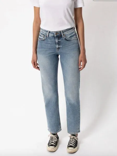 Nudie Jeans Nudie Jeans Straight Sally - Loving Twill – Produktbild 4 von 4