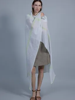 Susan's Fashion Susan's Fashion großes Mohairplaid Sue mit Karostreifen – Produktbild 1 von 1