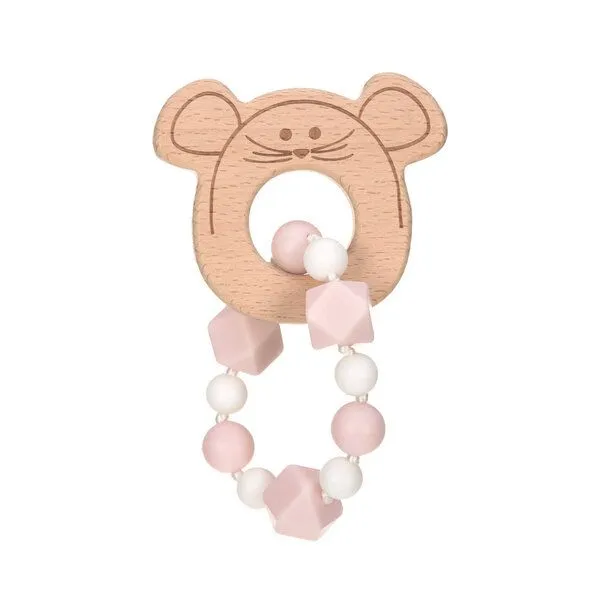 Lässig Lässig Baby Greifling, Beißhilfe -Little Chums Hund,Katze oder Maus -tolles Geschenk – Produktbild 1 von 4