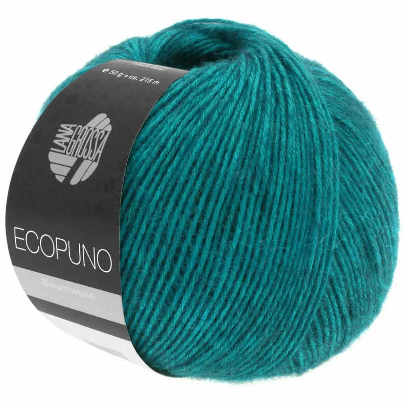Lana Grossa Lana Grossa Ecopuno Petrol, Petrol, – Produktbild 1 von 1