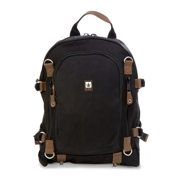 Pure HF-0001 Nachhaltiger Hanf-Rucksack in Größe XL von PURE Concept (Hanf Tagesrucksack XL), Schwarz, – Produktbild 1 von 1