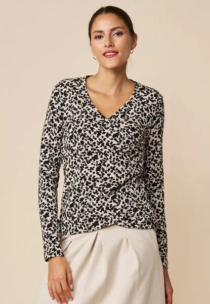 LANA Organic LANA Organic Wickelshirt, Modell Louise, Jelena white sand, – Produktbild 1 von 4