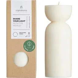 Originalhome Originalhome Bio-Kerze – Medium, offwhite – Produktbild 1 von 1