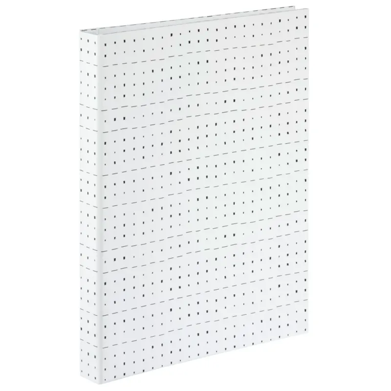Hama Hama Spiral-Album "Graphic", 19x24,5 cm, 40 weiße Seiten, Squares – Produktbild 1 von 2