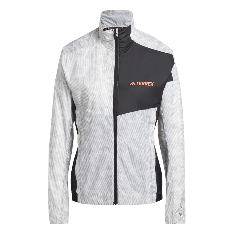 Adidas Regenjacke Frauen adidas Terrex, Weiß, – Produktbild 2 von 2