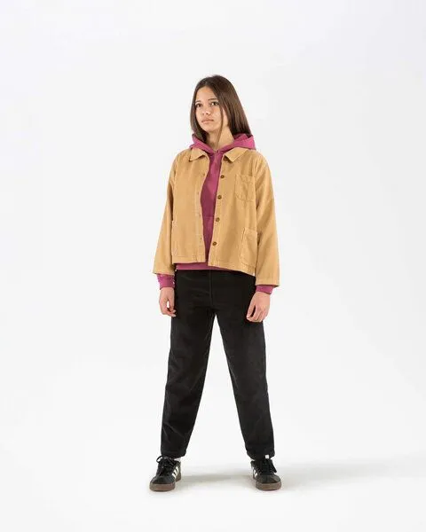 MATONA Matona Kordjacke für Kinder aus Bio-Baumwolle / Boxy Corduroy Jacket, Marmot, – Produktbild 3 von 4