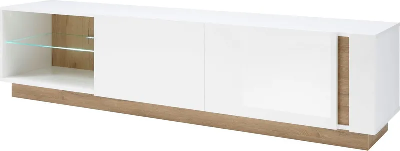 Home affaire Lowboard CLAiR Lowboard 32, Breite 188 cm, Weiß, – Produktbild 3 von 5