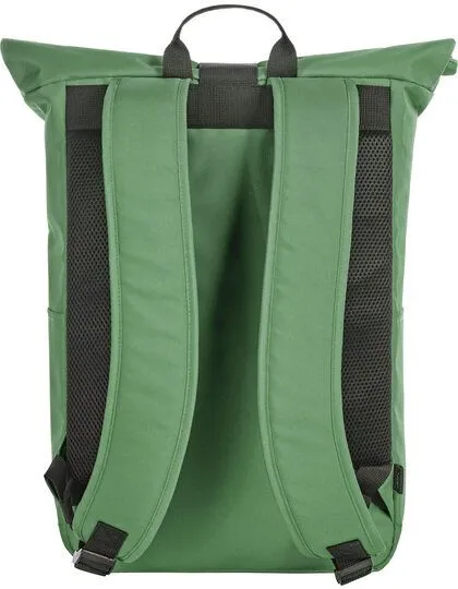 Halfar Recycelter Laptop - Rucksack Halfar, Grün, – Produktbild 2 von 2