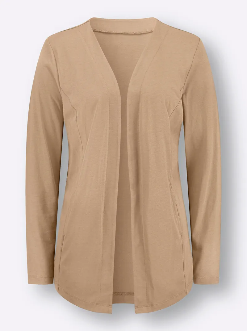 Witt Shirtjacke camel, Camel, – Produktbild 1 von 2