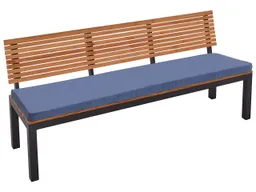 Rondo Auflage für Gartenbank 'Sassa' 146 cm, Bezug aus Polyester, blau – Produktbild 1 von 1