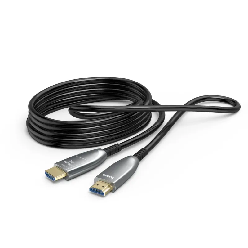 Hama Hama Ultra High Speed HDMI™-Kabel, Glasfaser, AOC, zertifiziert, 8K, Alu, 20 m – Produktbild 4 von 4