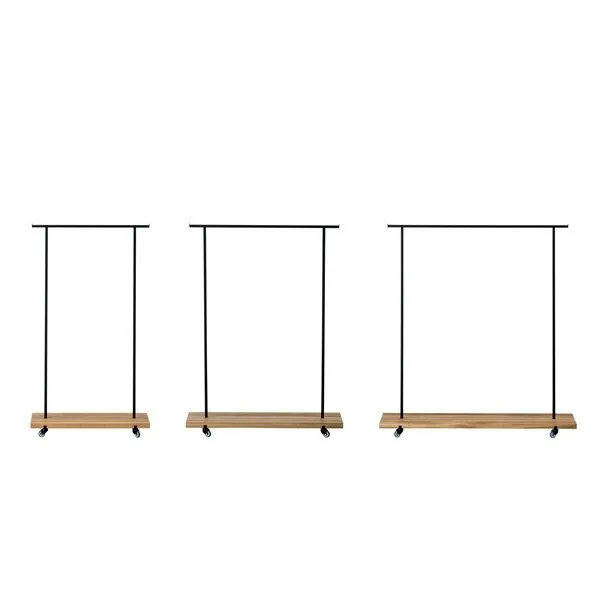 weld weld Kleiderstange Eiche 01, Weiss, – Produktbild 2 von 4