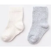 Biorganic Biorganic Basic Socken gemustert 2er Pack, Grauecru(grau), – Produktbild 1 von 1