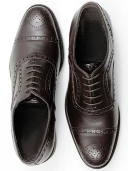 Will's Vegan Shop Will's Vegan Shop Goodyear Welt Brogues Dunkelbraun Herren – Produktbild 1 von 1