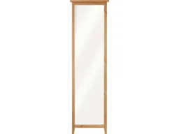 Spiegel-Paneel Garderobe "Solvita", B 58 x T 7,5 x H 200 cm, Kiefer gelaugt – Produktbild 1 von 1