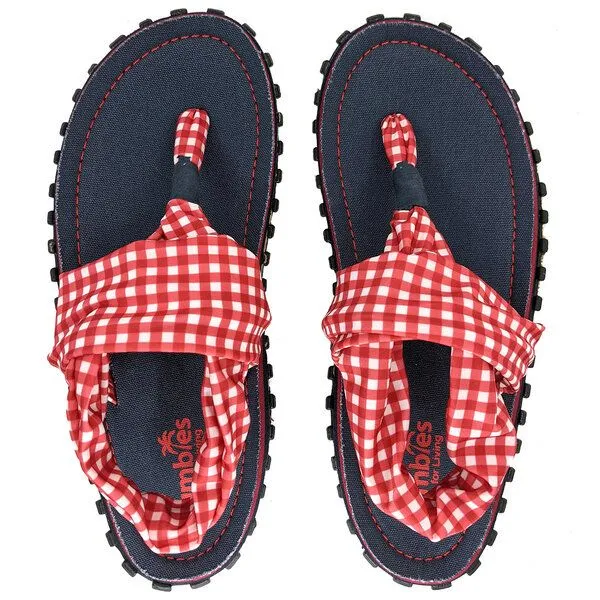 Gumbies Gumbies Slingbacks - Nachhaltige Zehensandalen, Dunkelblau (picnic), – Produktbild 1 von 4