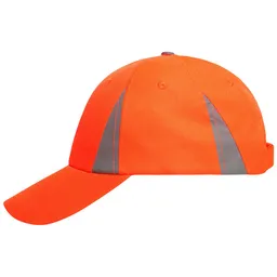 Myrtle Beach myrtle beach 6 Panel Kappe mit reflektierenden Elementen MB6225 Einheitsgröße neon-orange – Produktbild 1 von 1