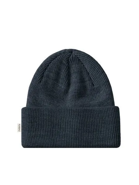 FUXBAU FUXBAU Merino Strickmütze, Anthrazit, – Produktbild 3 von 4