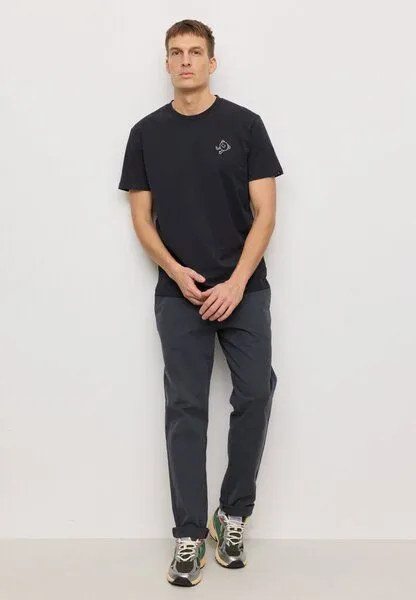 recolution Herren T-Shirt aus Bio-Baumwolle - AGAVE LAZY - recolution, Black (schwarz), – Produktbild 5 von 5