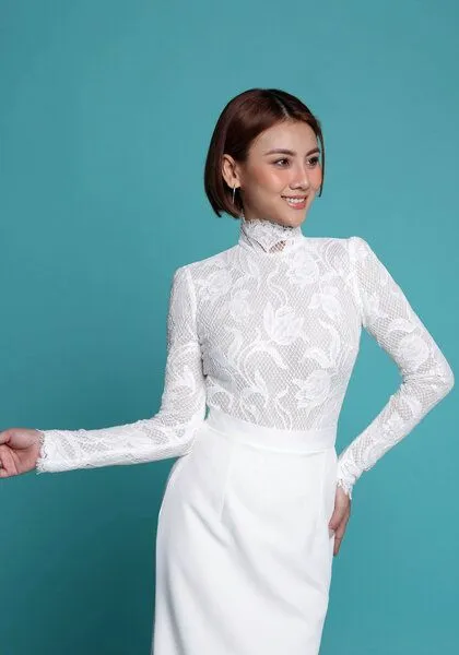 Atelier SNOW Atelier SNOW ZWEITEILIGES BRAUTKLEID FAUNA - HEATHER – Produktbild 2 von 3